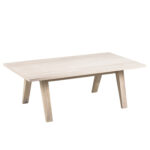 Diivanilaud A-LINE 130x70xH45cm, materjal: täispuit/tammespoon, viimistlus: õlitatud valge pigmendiga Diivanilauad ja abilauad ACTONA
