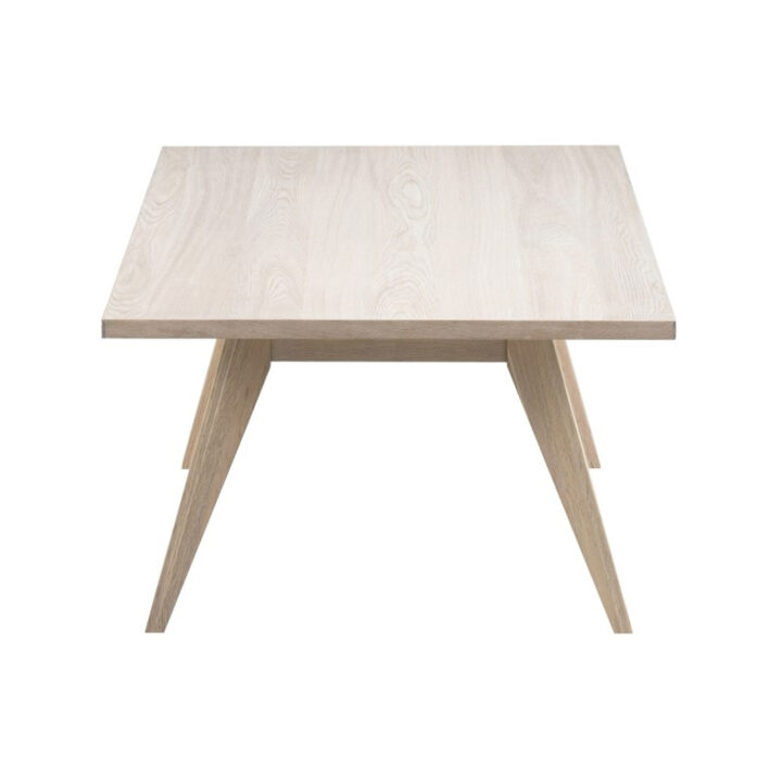 Diivanilaud A-LINE 130x70xH45cm, materjal: täispuit/tammespoon, viimistlus: õlitatud valge pigmendiga Diivanilauad ja abilauad ACTONA