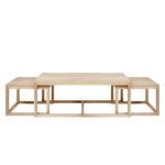 Diivanilauad 3tk CORNUS 51x56xH44cm, 51x56xH44cm, 120x60xH50cm, saar Diivanilauad ja abilauad ACTONA