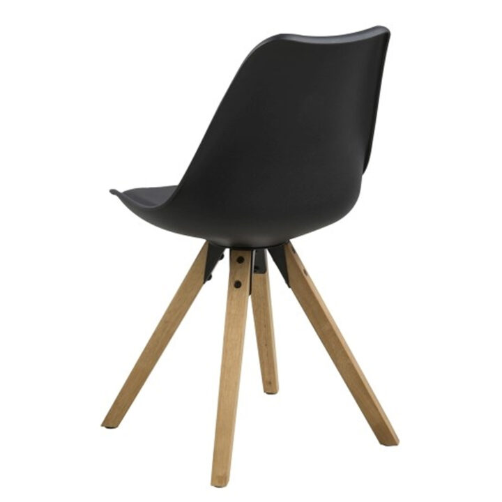 Tool DIMA 44x42xH85cm, must, jalad: tamm Söögilauatoolid, taburetid, pingid