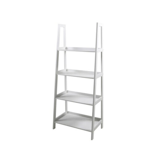 Riiul WALLY 63x40xH130cm, valge, lakitud Esik ja Garderoob ACTONA
