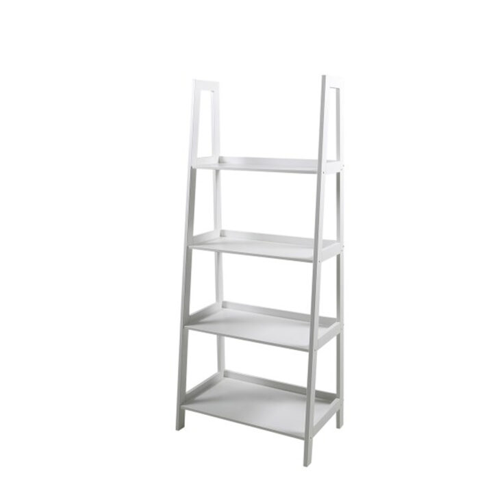 Riiul WALLY 63x40xH130cm, valge, lakitud Esik ja Garderoob ACTONA