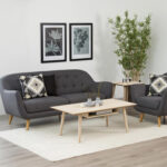 Diivanilaud CENTURY 115x60xH42cm, sahtliga, materjal: tammespooniga mööbliplaat, viimistlus: õlitatud valge pigmendiga Diivanilauad ja abilauad ACTONA