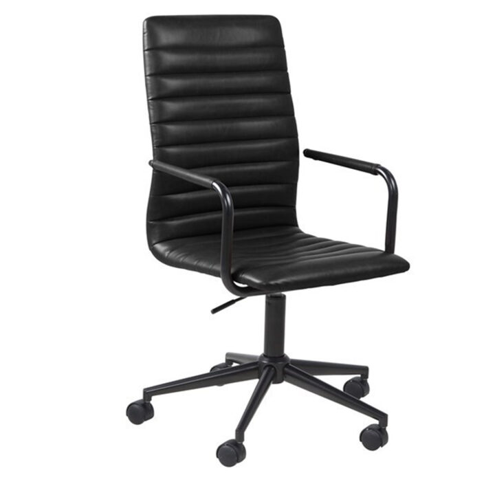 Töötool WINSLOW 45x58xH103cm, must PU Arvutitoolid ja töötoolid ACTONA