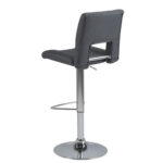 Baaritool SYLVIA, tumehall/kroom, 41,5x52xH115cm Baaripukid ja baarilauad ACTONA
