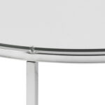 Abilaud CROSS D55xH45cm, läbipaistev Diivanilauad ja abilauad ACTONA