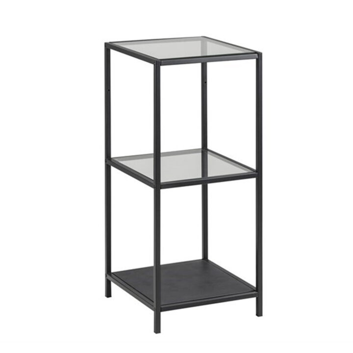 Riiul SEAFORD 35x37xH82,5cm, klaas, metall Esik ja Garderoob ACTONA