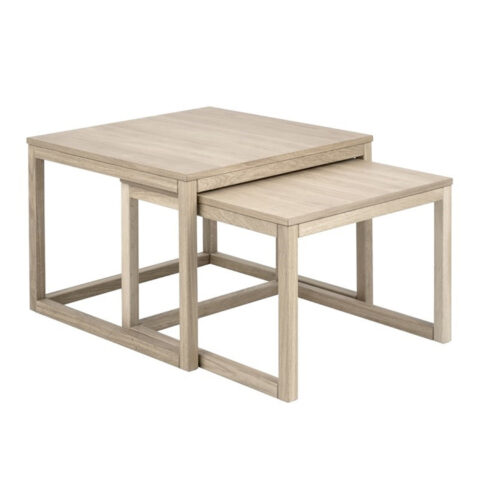 Diivanilauad 2tk CORNUS 61,5×61,5xH44cm, 70x70xH50cm, tamm Diivanilauad ja abilauad ACTONA