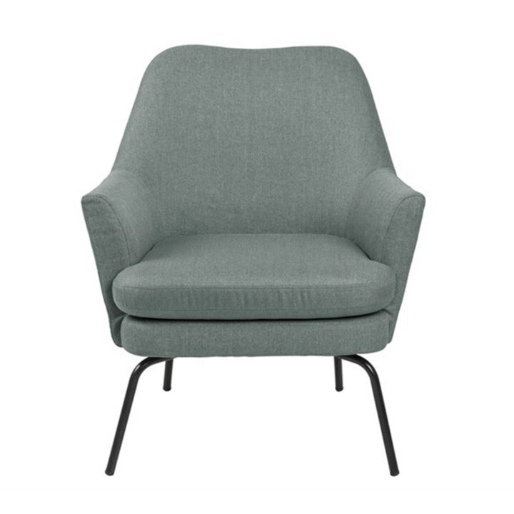 Tugitool CHISA 74x73xH83cm, materjal: kangas, värvus: oliiv, jalad: metall, värvus: must Elutoamööbel ACTONA