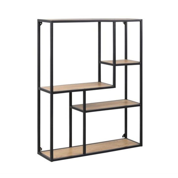 Seinariiul SEAFORD 75x20xH91cm, tamm, mööbliplaat, metall Esik ja Garderoob ACTONA