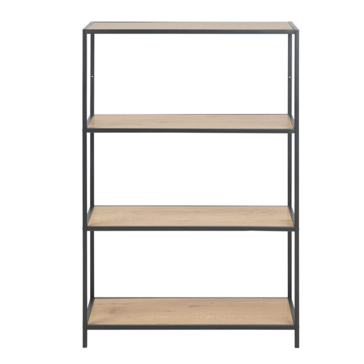 Riiul SEAFORD 77x35xH114cm, tamm, mööbliplaat, metall Esik ja Garderoob ACTONA