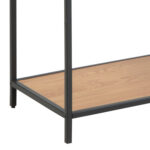 Riiul SEAFORD 77x35xH114cm, tamm, mööbliplaat, metall Esik ja Garderoob ACTONA