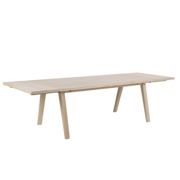Laua pikendused A-LINE 2tk, 95x43xH3,6cm, materjal: tammespooniga mööbliplaat, viimistlus: valge pigmendiga õlitatud Pikendatavad söögilauad ACTONA