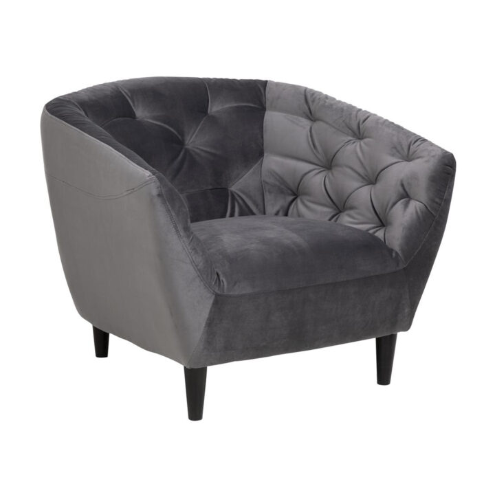 Tugitool RIA 83x97xH79cm, sametkangas, kummipuust jalad Elutoamööbel ACTONA