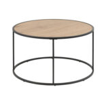 Diivanilaud SEAFORD D80xH45cm, lauaplaat: MDF/melamiin, värv: metsik tamm, raam: metall Diivanilauad ja abilauad ACTONA