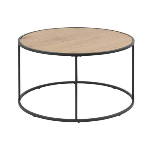 Diivanilaud SEAFORD D80xH45cm, lauaplaat: MDF/melamiin, värv: metsik tamm, raam: metall Diivanilauad ja abilauad ACTONA