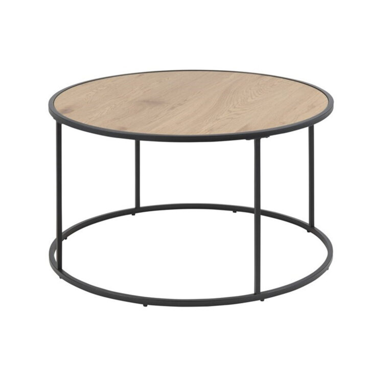 Diivanilaud SEAFORD D80xH45cm, lauaplaat: MDF/melamiin, värv: metsik tamm, raam: metall Diivanilauad ja abilauad ACTONA