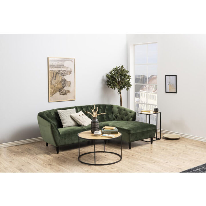 Diivanilaud SEAFORD D80xH45cm, lauaplaat: MDF/melamiin, värv: metsik tamm, raam: metall Diivanilauad ja abilauad ACTONA