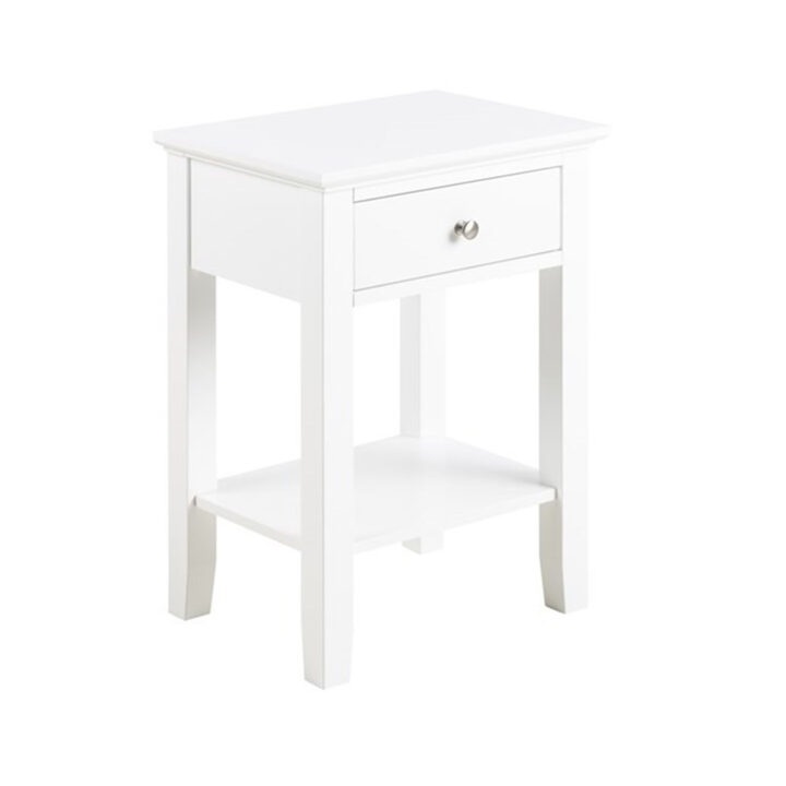 Öökapp LINNEA 45x34xH62,8cm, valge, materjal: MDF Magamistuba ACTONA