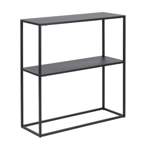 Konsoollaud NEWTON 79,5x26xH80,5cm, must Abilauad ja serveerimislauad Abilauad ja serveerimislauad