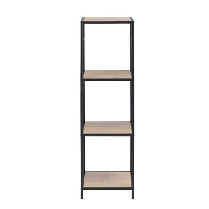 Riiul SEAFORD 35x37xH119,5cm, tamm, mööbliplaat, metall Esik ja Garderoob ACTONA