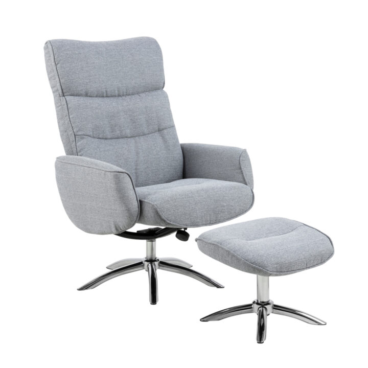 Tugitool recliner+jalapink WESTFIELD, helehall Elutoamööbel ACTONA