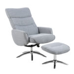 Tugitool recliner+jalapink WESTFIELD, helehall Elutoamööbel ACTONA
