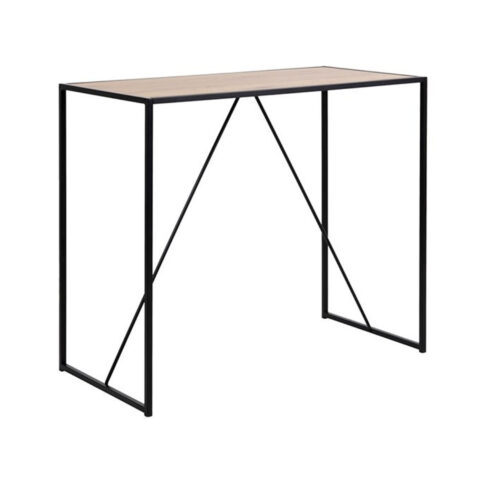 Baarilaud SEAFORD 120x60xH105cm, lauaplaat: lamineeritud kattega mööbliplaat, värvus: tamm, raam: must metall Baarilauad ACTONA