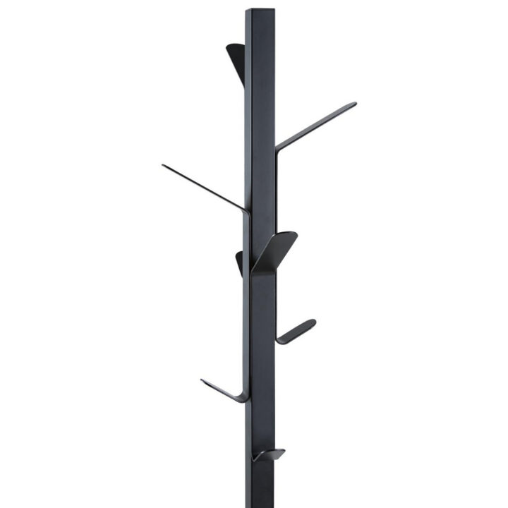 Põrandanagi VINSON 50x50xH181cm, metall, must Esik ja Garderoob ACTONA