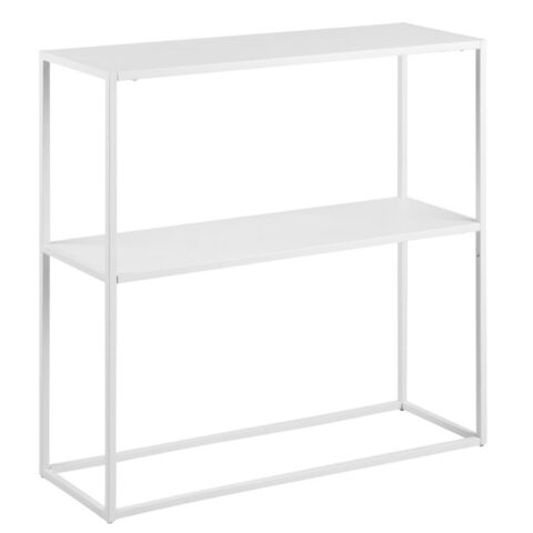 Konsoollaud NEWTON 79,5x26xH80,5cm, valge Abilauad ja serveerimislauad Abilauad ja serveerimislauad