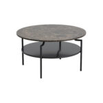 Diivanilaud GOLDINGTON D80xH45cm, MDF, metall Diivanilauad ja abilauad ACTONA