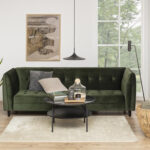 Diivanilaud GOLDINGTON D80xH45cm, MDF, metall Diivanilauad ja abilauad ACTONA