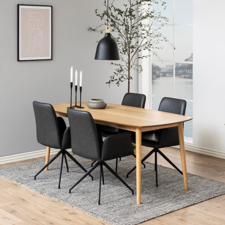 Tool NAYA must PU, 59x59xH88cm Söögilauatoolid, taburetid, pingid ACTONA