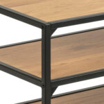 TV-laud SEAFORD 120x33xH46cm, 3 riiuliga, metsik tamm Elutoamööbel ACTONA