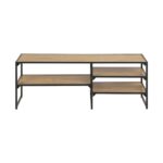 TV-laud SEAFORD 120x33xH46cm, 3 riiuliga, metsik tamm Elutoamööbel ACTONA