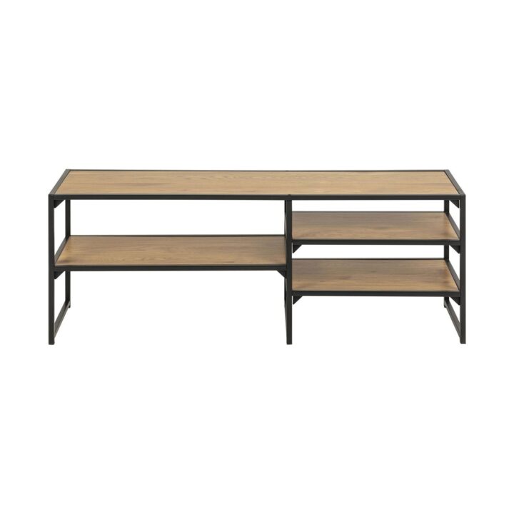 TV-laud SEAFORD 120x33xH46cm, 3 riiuliga, metsik tamm Elutoamööbel ACTONA