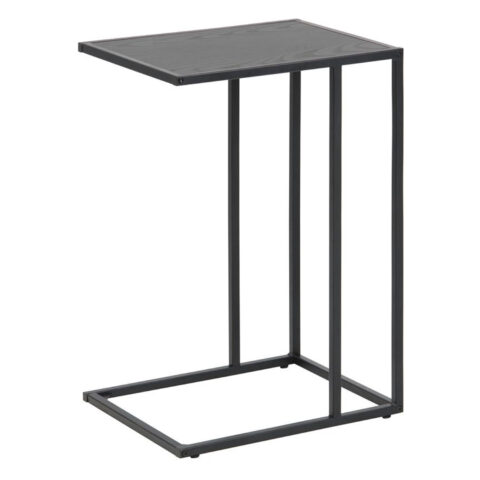 Abilaud sülearvutile SEAFORD 43x35xH63cm, must saare melamiin, raam: must metall Abilauad ja serveerimislauad Abilauad ja serveerimislauad