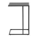 Abilaud sülearvutile SEAFORD 43x35xH63cm, must saare melamiin, raam: must metall Abilauad ja serveerimislauad Abilauad ja serveerimislauad