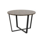 Söögilaud AMBLE D110x75cm, pruun, melamiin, metall Söögilauad ACTONA