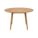 Söögilaud NAGANO D120xH75cm, “kalasaba” tamm Söögilauad ACTONA