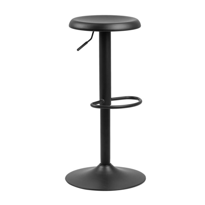 Baaritool FINCH, D40xH80cm, iste/ jalg: matt must metall Baaripukid ja baarilauad ACTONA