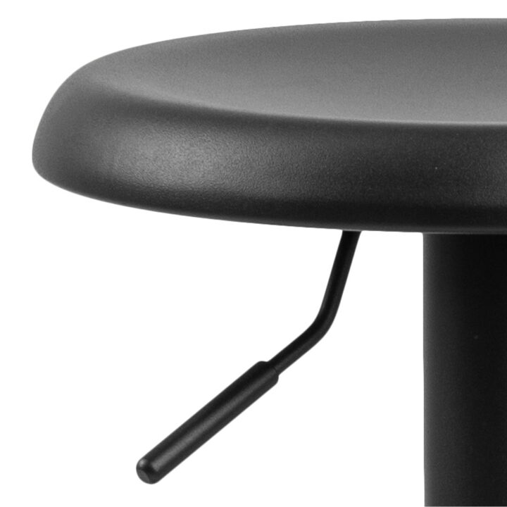 Baaritool FINCH, D40xH80cm, iste/ jalg: matt must metall Baaripukid ja baarilauad ACTONA
