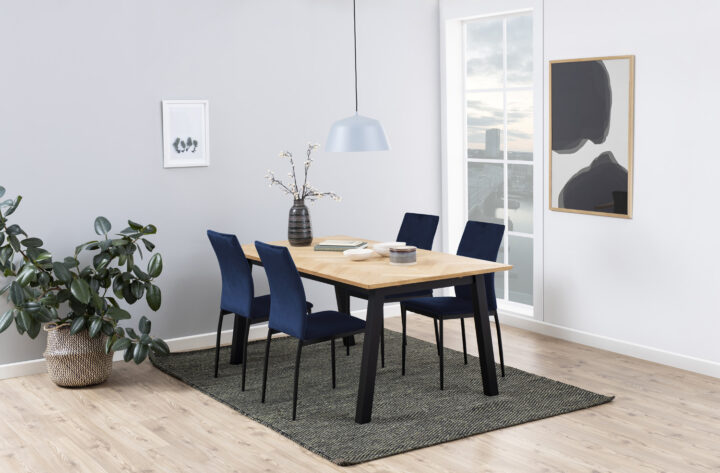 Tool DEMINA sinine, 43,5x53xH92cm Söögilauatoolid, taburetid, pingid ACTONA