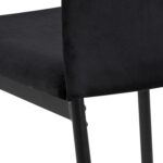 Tool DEMINA must, 43,5x53xH92cm Söögilauatoolid, taburetid, pingid ACTONA