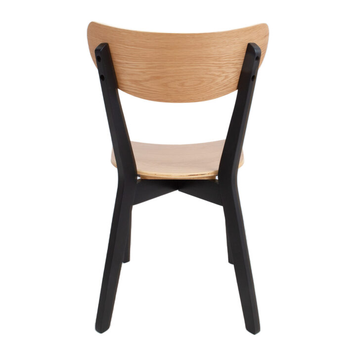Tool ROXBY tamm/must, 45x55xH79,5cm, tammespoon, puit Söögilauatoolid, taburetid, pingid ACTONA