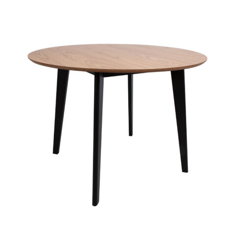 Söögilaud ROXBY D105xH76cm, tamm/must Söögilauad ACTONA