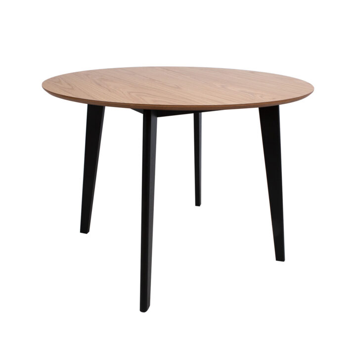 Söögilaud ROXBY D105xH76cm, tamm/must Söögilauad ACTONA