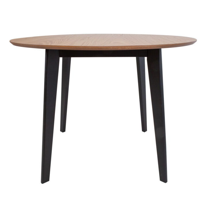 Söögilaud ROXBY D105xH76cm, tamm/must Söögilauad ACTONA