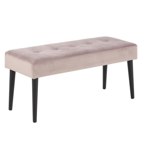 Pink GLORY 38x95xH45cm, vanaroosa samet, jalad: metall Esikupingid ACTONA