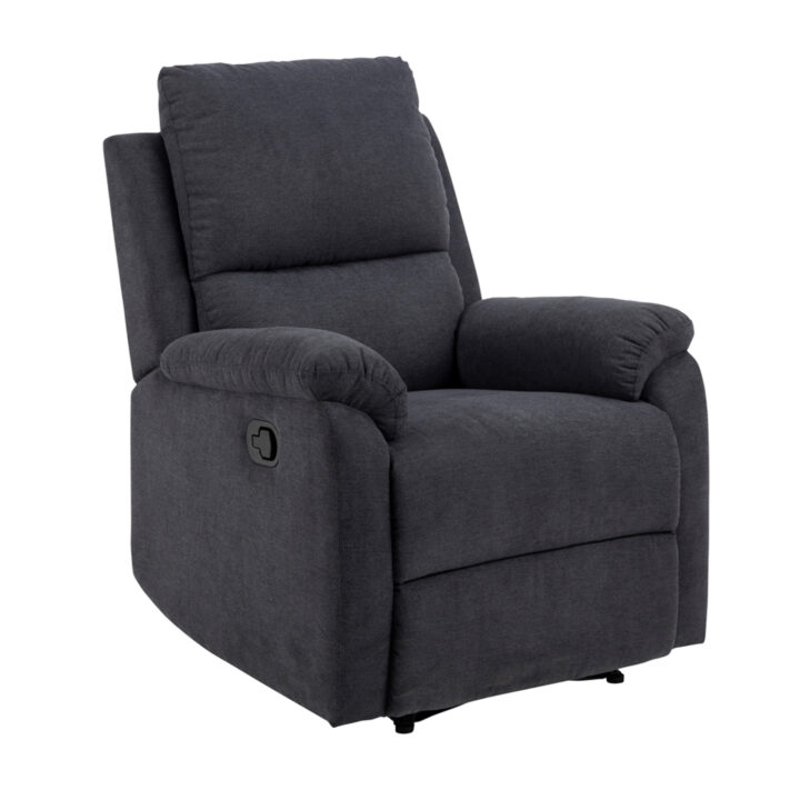 Tugitool SABIA recliner, tumehall, 80x90xH101cm Elutoamööbel ACTONA